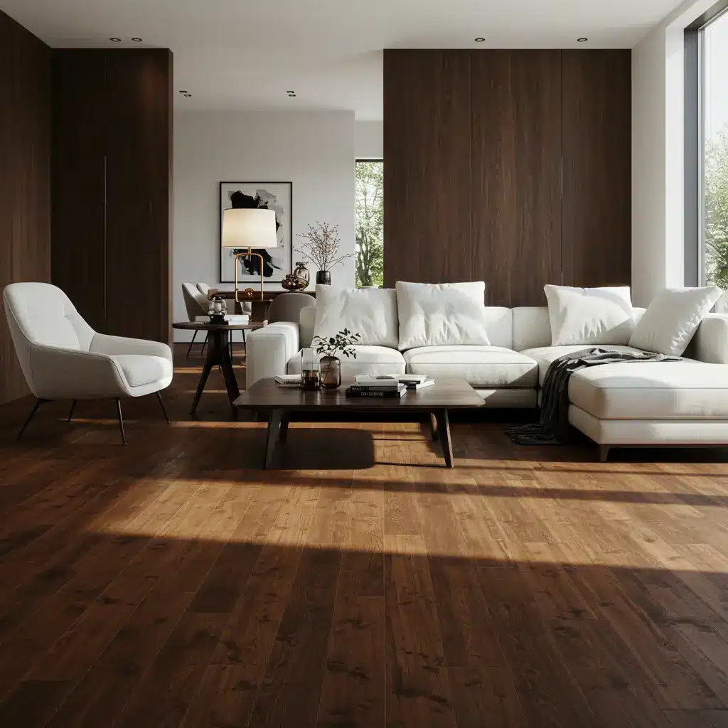Premium Walnut SPC Flooring